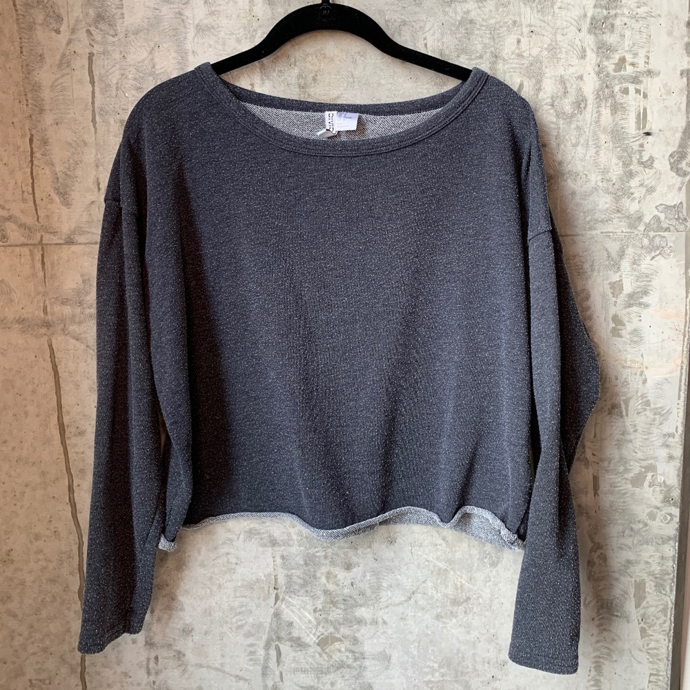 Divided Blue/Grey Sweater